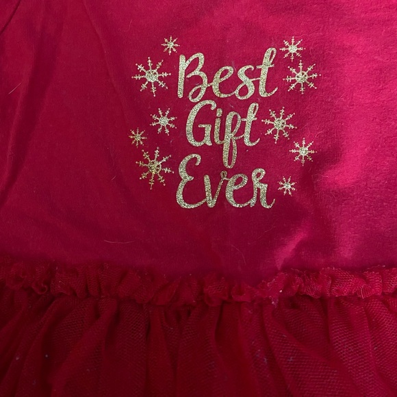The Children's Place Festive Red Tutu Dress - Picture 3 of 6